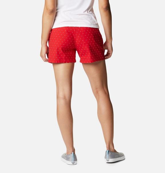 Columbia Bonehead Shorts Red For Women's NZ20735 New Zealand